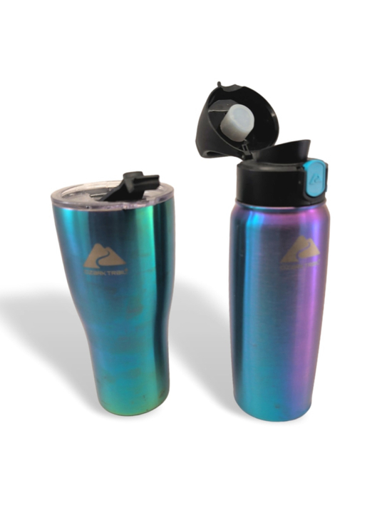 Ozark Trail Other - Set of two Ozark Trail Water Bottles & Thermoses Blue Purple